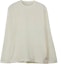 Buy Y-3 FW23 Unisex Oversized Crewneck Long Sleeve T-Shirt White IQ1834