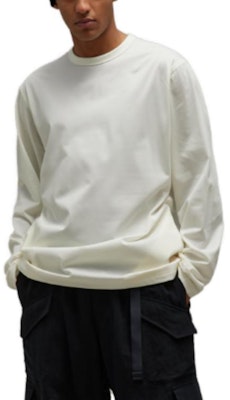 Y-3 FW23 Unisex Oversized Crewneck Long Sleeve T-Shirt White IQ1834 Lookbook Y-3 FW23 Unisex Oversized Crewneck Long Sleeve T-Shirt White IQ1834