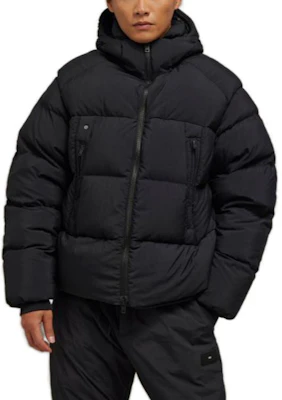 Y-3 FW23 男女同款黑色宽松羽绒连帽外套 IL2033 Lookbook Y-3 FW23 男女同款黑色宽松羽绒连帽外套 IL2033