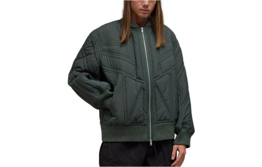Order Chaqueta Bomber Acolchada con Cremallera Verde Unisex Y-3 FW23. IP7936