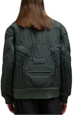 Chaqueta Bomber Acolchada con Cremallera Verde Unisex Y-3 FW23. IP7936 Lookbook Chaqueta Bomber Acolchada con Cremallera Verde Unisex Y-3 FW23. IP7936