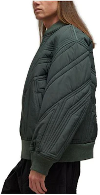 Chaqueta Bomber Acolchada con Cremallera Verde Unisex Y-3 FW23. IP7936 Shop Chaqueta Bomber Acolchada con Cremallera Verde Unisex Y-3 FW23. IP7936