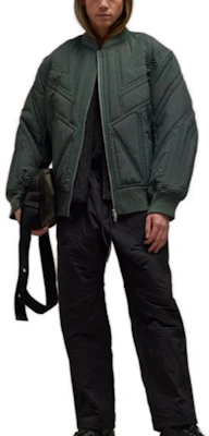 Chaqueta Bomber Acolchada con Cremallera Verde Unisex Y-3 FW23. IP7936 Purchase Chaqueta Bomber Acolchada con Cremallera Verde Unisex Y-3 FW23. IP7936