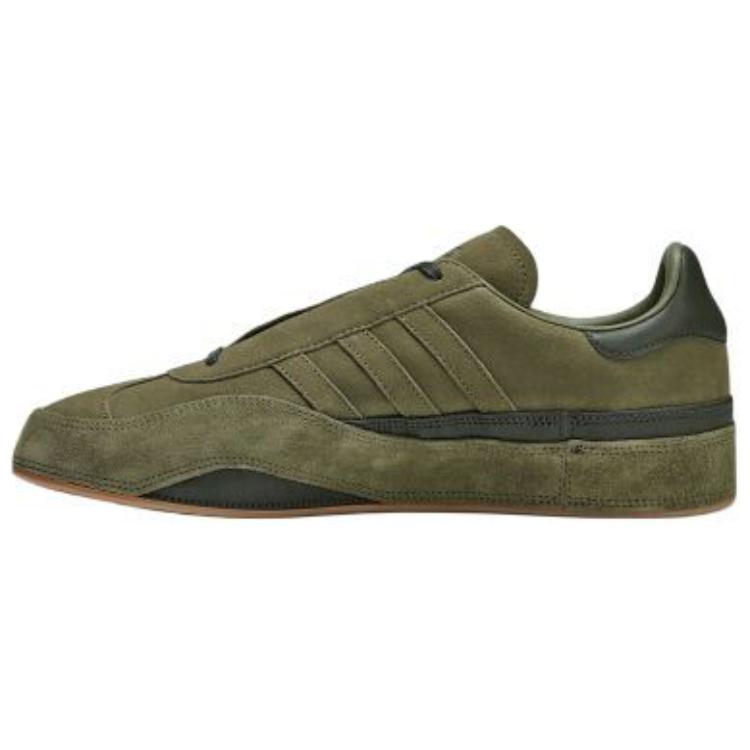 Y-3 Gazelle Suede Low-Top Sneakers Green Casual Shoes. JI2068