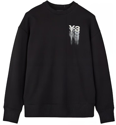 Y-3 GFX Logo印花黑色套頭衛衣 男女通用款 IZ3171 Order Y-3 GFX Logo印花黑色套頭衛衣 男女通用款 IZ3171