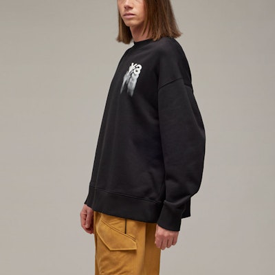 Y-3 GFX Logo印花黑色套頭衛衣 男女通用款 IZ3171 Purchase Y-3 GFX Logo印花黑色套頭衛衣 男女通用款 IZ3171