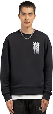 Y-3 GFX Logo印花黑色套頭衛衣 男女通用款 IZ3171 Details for Y-3 GFX Logo印花黑色套頭衛衣 男女通用款 IZ3171
