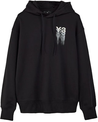 Y-3 GFX Hoodie Unisex Hitam Sweatshirt Pullover Fit Santai. IZ3169 Buy Y-3 GFX Hoodie Unisex Hitam Sweatshirt Pullover Fit Santai. IZ3169