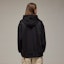 Shop Y-3 GFX Hoodie Unisex Hitam Sweatshirt Pullover Fit Santai. IZ3169