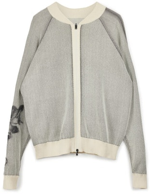 Y-3 GFX Knit Cardigan Beige Jaket Sweater Kasual Unisex Cetakan. 50-IV5526 Order Y-3 GFX Knit Cardigan Beige Jaket Sweater Kasual Unisex Cetakan. 50-IV5526