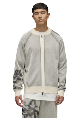 Y-3 GFX Knit Cardigan Beige Jaket Sweater Kasual Unisex Cetakan. 50-IV5526 Shop Y-3 GFX Knit Cardigan Beige Jaket Sweater Kasual Unisex Cetakan. 50-IV5526