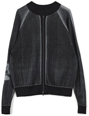 Y-3 GFX Knit Cardigan Hitam Jaket Sweater Kasual Unisex Berlogokan. IN4336 Order Y-3 GFX Knit Cardigan Hitam Jaket Sweater Kasual Unisex Berlogokan. IN4336