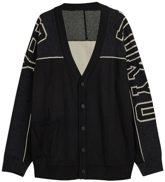 y-3-gfx-knit-cardigan-black-unisex-with-letter-logo-design-iq-2138