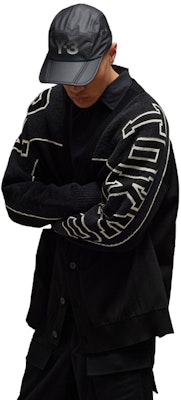 Y-3 GFX针织开衫黑色男女同款字母标志设计. IQ2138 Shop Y-3 GFX针织开衫黑色男女同款字母标志设计. IQ2138