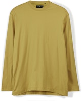 Y-3 GFX Long Sleeve Tee Yellow Casual Loose Fit Cotton T-Shirt. IP7709 Y-3 GFX Long Sleeve Tee Yellow Casual Loose Fit Cotton T-Shirt. IP7709