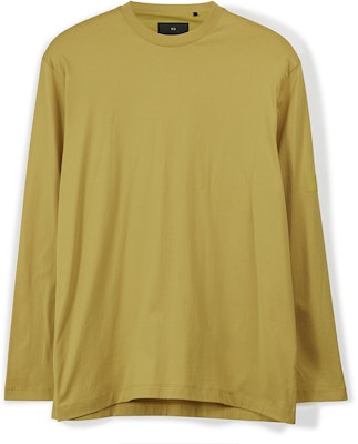 Y-3 GFX ロングスリーブTシャツ イエロー カジュアル ゆったりフィット 綿シャツ IP7709 Order Y-3 GFX ロングスリーブTシャツ イエロー カジュアル ゆったりフィット 綿シャツ IP7709