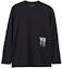 Buy Y-3 GFX LS Tee Logo Print Unisex Long Sleeve T-Shirt Black. IZ3122
