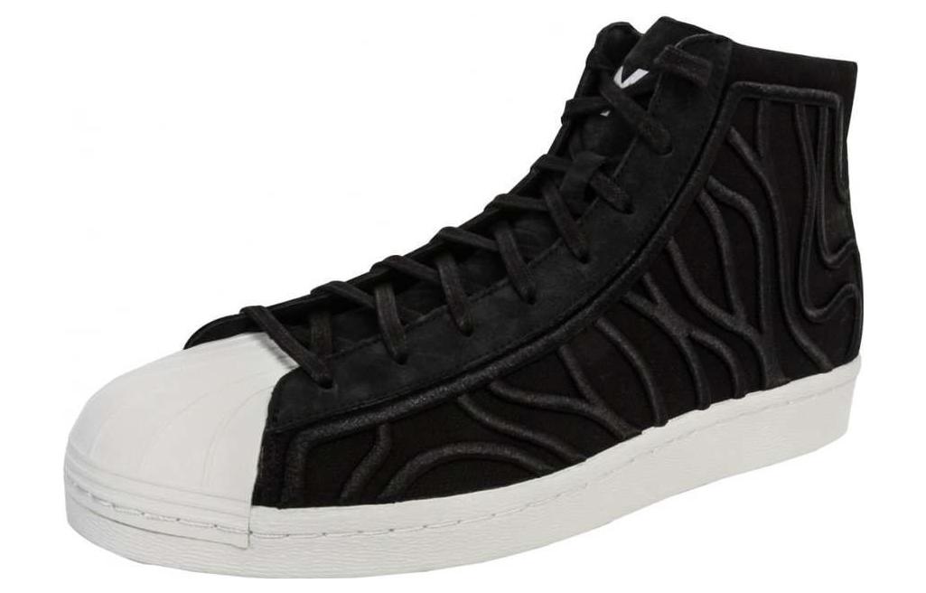 Lookbook Y-3 블랙 벨벳 하이탑 스니커즈 AC7489