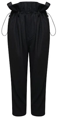 Y-3 High-Waisted Elastic Waist Casual Pants Unisex Black. DP0730 Order Y-3 High-Waisted Elastic Waist Casual Pants Unisex Black. DP0730