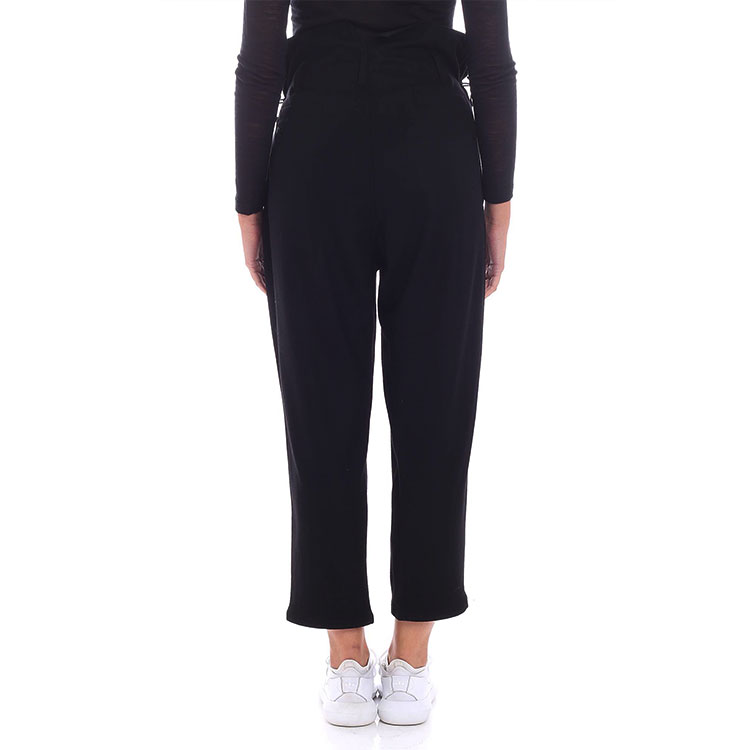 Y-3 High-Waisted Elastic Waist Casual Pants Unisex Black. DP0730 圖 4