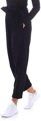 Y-3 High-Waisted Elastic Waist Casual Pants Unisex Black. DP0730 Details for Y-3 High-Waisted Elastic Waist Casual Pants Unisex Black. DP0730