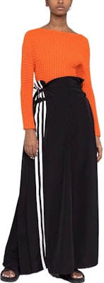 Y-3 High-Waisted Long Skirt Black with Three Stripes Design HG8550 Lookbook Y-3 High-Waisted Long Skirt Black with Three Stripes Design HG8550