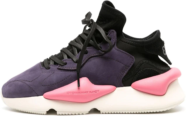 Y-3 Kaiwa Slip-Resistant Lightweight Low-Top Casual Sneakers Black Purple IG0811 Buy Y-3 Kaiwa Slip-Resistant Lightweight Low-Top Casual Sneakers Black Purple IG0811