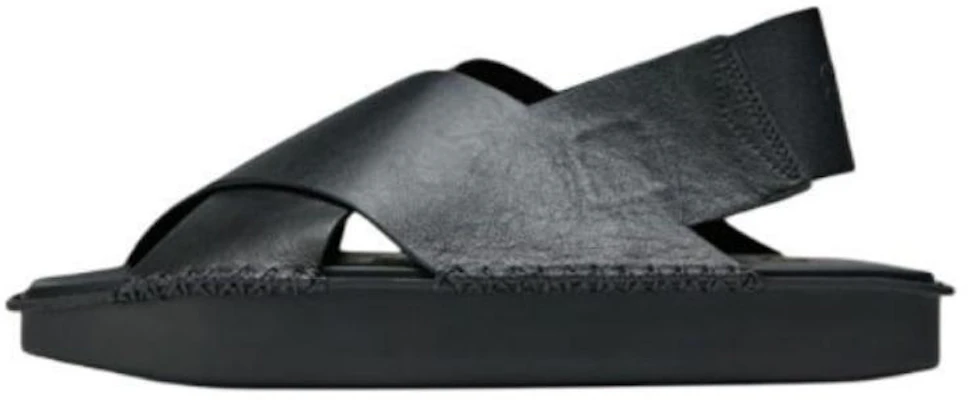 Y-3 Leather Breathable Sandals Black Casual Outdoor Slides IG4052 Buy Y-3 Leather Breathable Sandals Black Casual Outdoor Slides IG4052