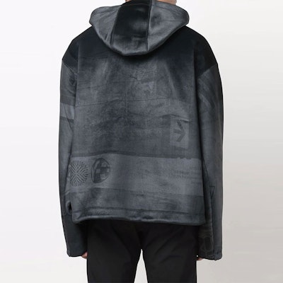 Y-3 字母印花連帽衫 黑色 HB3319 Shop Y-3 字母印花連帽衫 黑色 HB3319