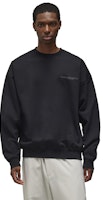 Y-3 Logo Crew Black Oversized Sweatshirt Unisex with Digital Print Design. 51-JE9276 Y-3 Logo Crew Black Oversized Sweatshirt Unisex with Digital Print Design. 51-JE9276