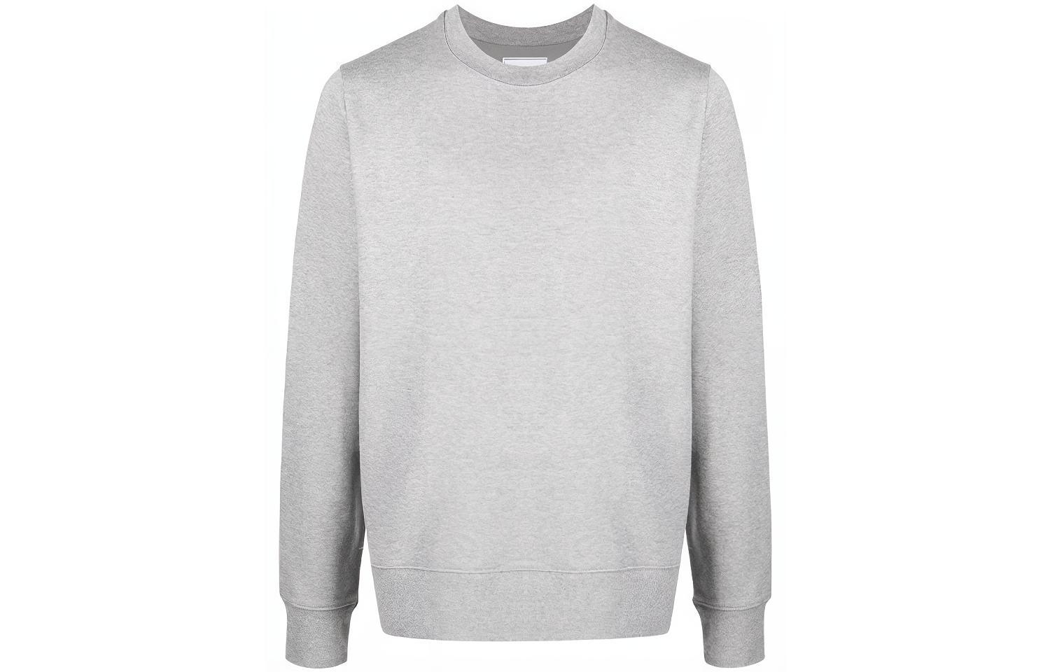 Y-3 Logo Crewneck Pullover Sweatshirt Grey HB6309