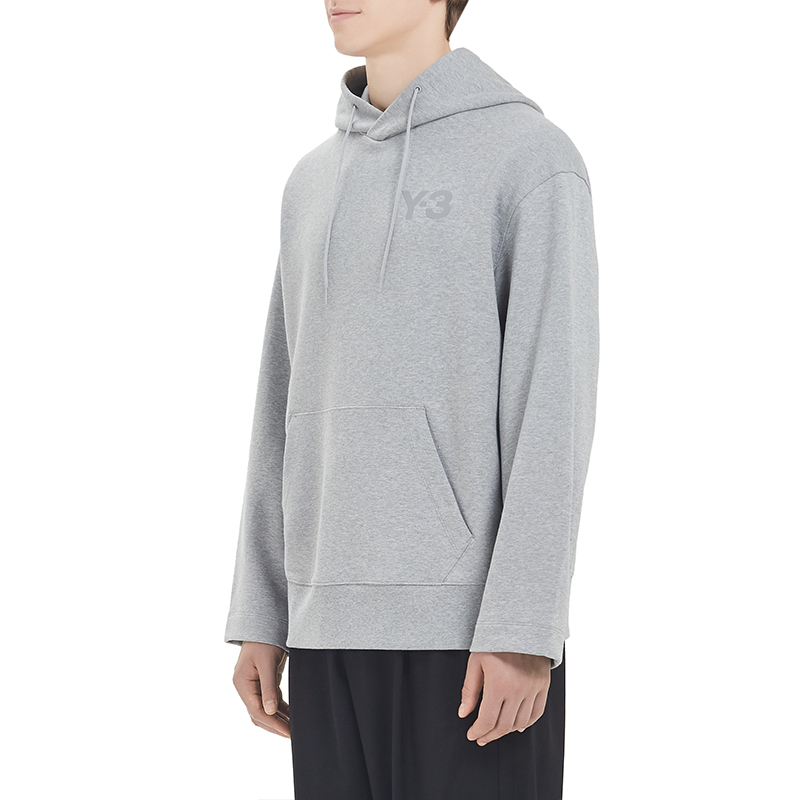 Y-3 Logo Grey Hoodie GK4492 圖 6