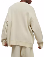 Purchase Y-3 Logo針織開襟毛衣 男女適用 - 奶白色 IA3110