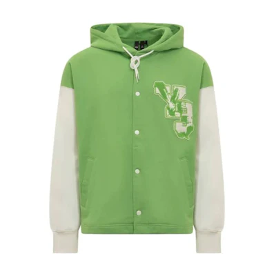 Y-3 Logo Long Sleeve Hoodie Green - IQ2136