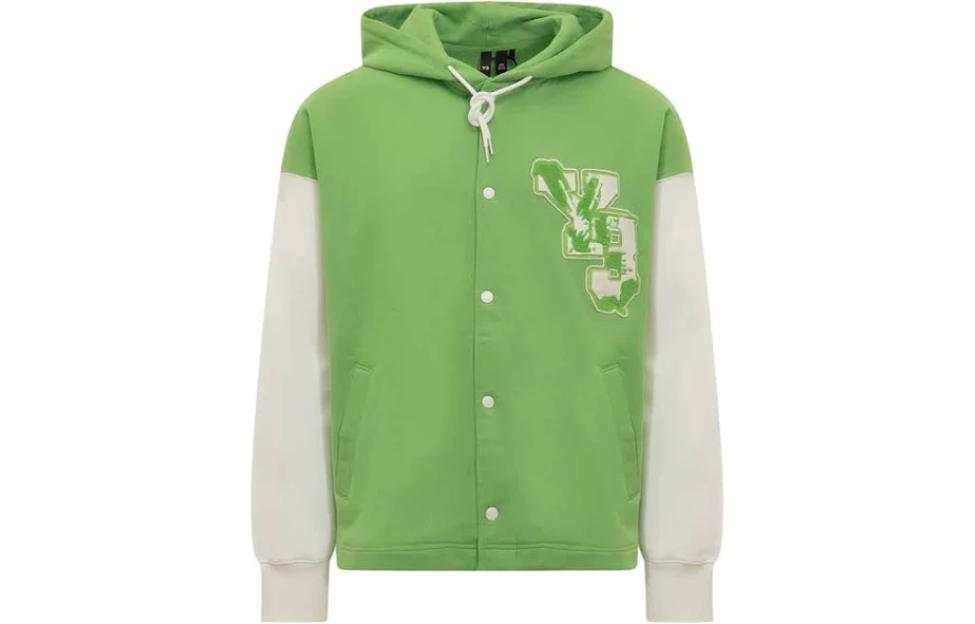 Y-3 Logo Long Sleeve Hoodie Green - IQ2136 圖 2