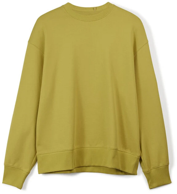 y-3-logo-oversized-yellow-long-sleeve-cotton-crewneck-sweatshirt-for-men-ip-7696