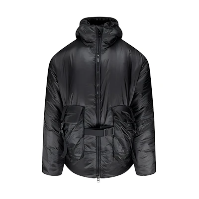 Y-3 Logo Padded Zip Jacket Black GK4812