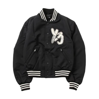Y-3 Logo Print Casual Jacket Unisex Black H44804