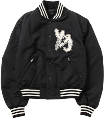 Y-3 ロゴプリント カジュアルジャケット ユニセックス ブラック H44804 Order Y-3 ロゴプリント カジュアルジャケット ユニセックス ブラック H44804