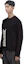 Shop Y-3 Logo Print Pullover Crewneck Sweatshirt Black GK4387