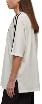 Camiseta Unisex Blanca Y-3 Logo y Rayas Trim Crewneck HZ8871 Purchase Camiseta Unisex Blanca Y-3 Logo y Rayas Trim Crewneck HZ8871