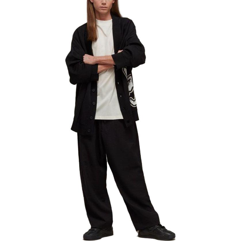 Details for Camiseta Unisex Blanca Y-3 Logo y Rayas Trim Crewneck HZ8871