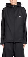 Y-3 Logo Print Zip-Up Hoodie Jacket Black. IW7454 Y-3 Logo Print Zip-Up Hoodie Jacket Black. IW7454