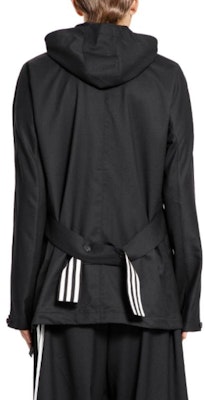 Y-3 Logo Print Zip-Up Hoodie Jaket Hitam. IW7454 Lookbook Y-3 Logo Print Zip-Up Hoodie Jaket Hitam. IW7454