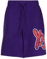 Y-3 Logo Printed Casual Shorts Dark Purple IA3098 Y-3 Logo Printed Casual Shorts Dark Purple IA3098