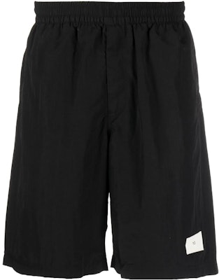 Y-3 Logo Printed Straight Shorts Men’s Black H63016 Order Y-3 Logo Printed Straight Shorts Men’s Black H63016