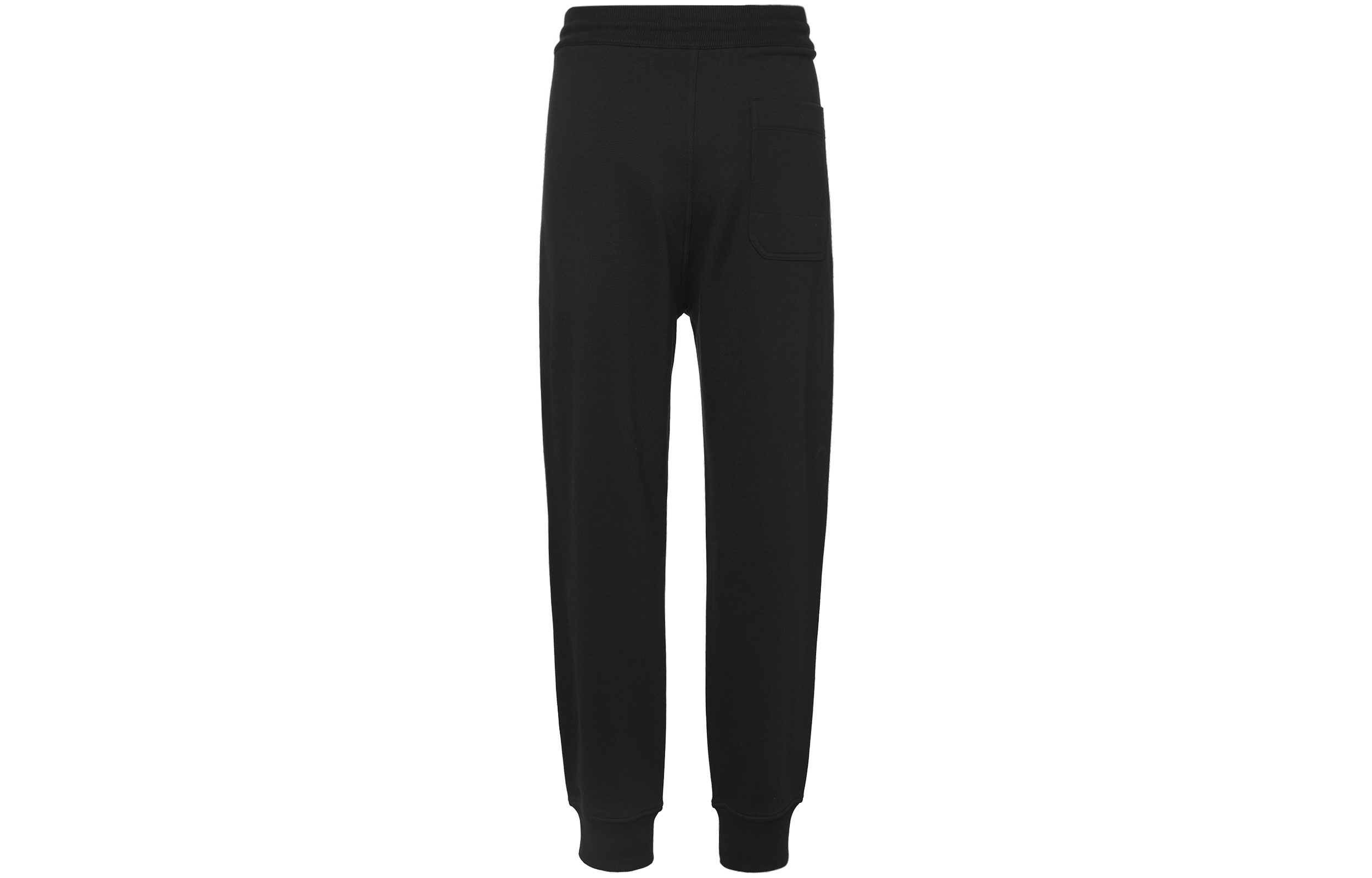 Shop Y-3 Seluar Jogger Knit Logo Hitam H44799