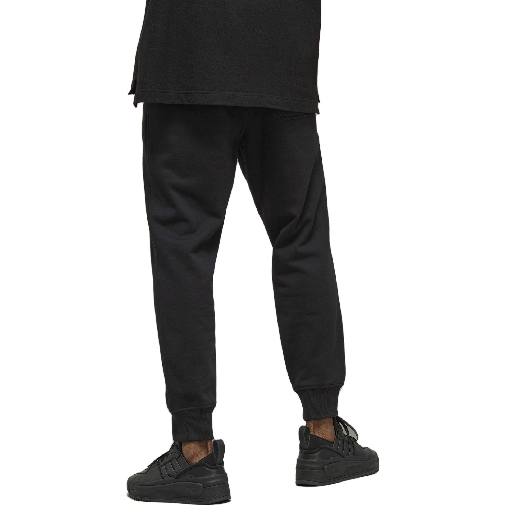 Cheap Y-3 Seluar Jogger Knit Logo Hitam H44799