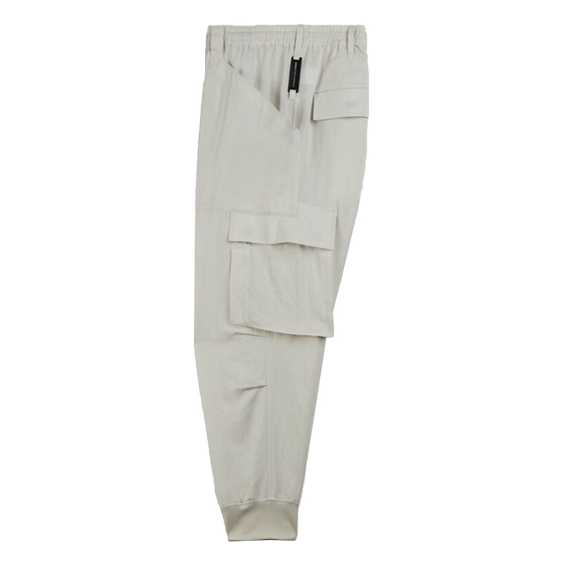 Y-3 Loose Fit Cargo Pants Light Gray HZ8855