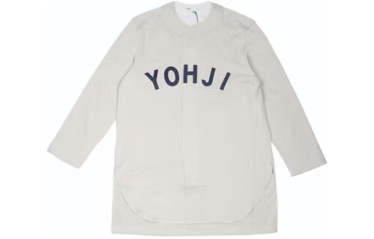 Y-3 Loose Fit Crewneck Long Sleeve Sweatshirt White FJ0435